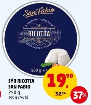 Sýr Ricotta San Fabio
