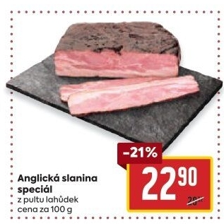 Anglická slanina speciál