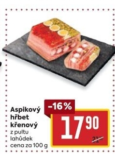 Aspik hřbet křenový