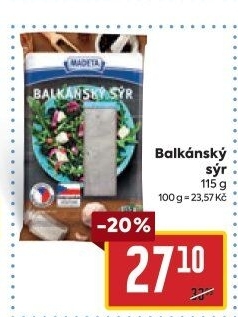 Balkánský sýr Madeta