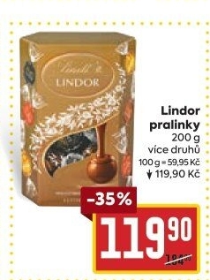 Bonboniéra Pralinky Lindor Lindt