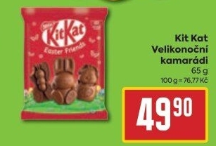 Čokoládové figurky Festive Friends Kit Kat