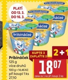 Dezert Pribináček