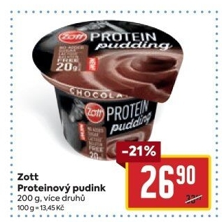 Dezert pudink protein Zott