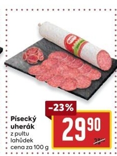 Salám Uherák písecký Maso uzeniny Písek