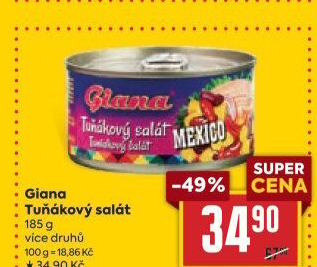 Salát s tuňákem Giana