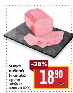 Šunka dušená hranatá