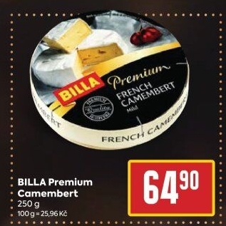 Sýr Camembert Billa Premium