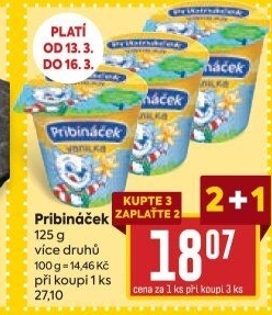 Dezert Pribináček
