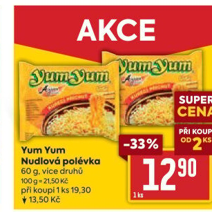 Instantní polévka YumYum