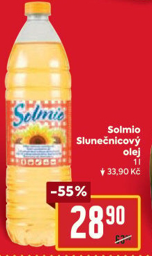 Slunečnicový olej Solmio