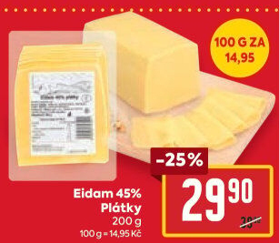 Sýr Eidam 45%