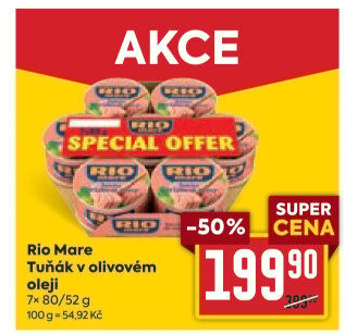 Tuňák v oleji Rio Mare
