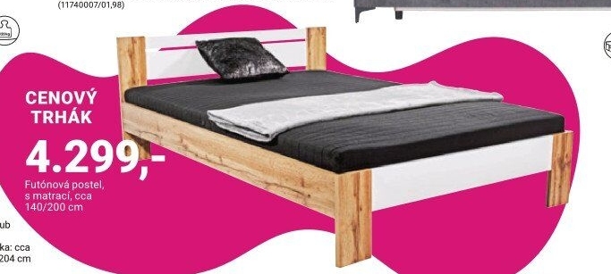FUTÓNOVÁ POSTEL „VEGA&quot