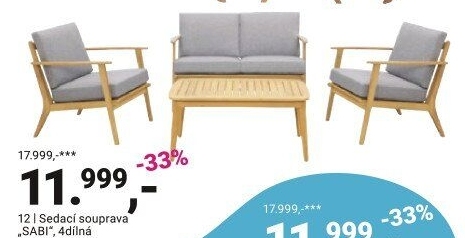 SEDACÍ SOUPRAVA „SABI“