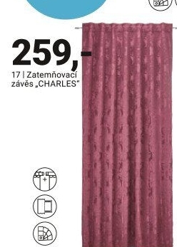 ZATEMŇOVACÍ ZÁVĚS „CHARLES“