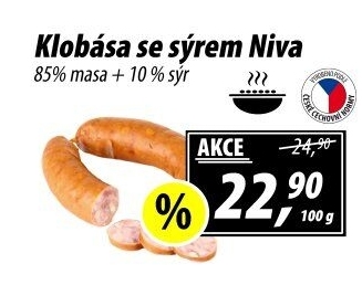 Klobása s nivou