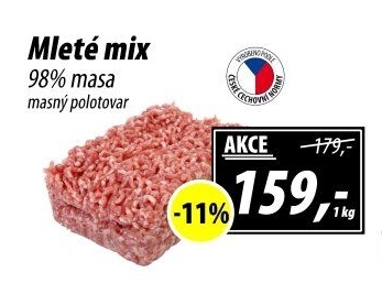 Mleté maso mix