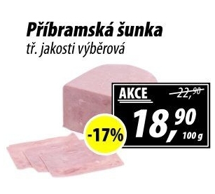 Šunka výběrová příbramská