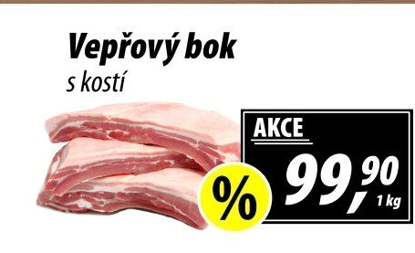 Vepřový bok s kostí