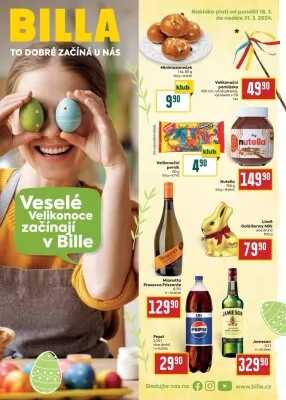 akční leták BILLA 18.3.2024-31.3.2024