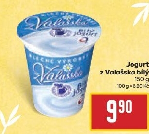 Bílý jogurt z Valašska Mlékárna Valašské Meziříčí