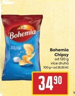 Chipsy Bohemia Chips
