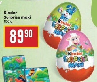 Čokoládové vajíčko s překvapením Maxi Kinder Surprise