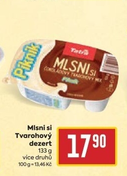 Dezert Mlsni si Tatra