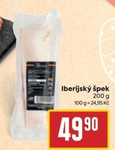 Iberijský špek Iberico
