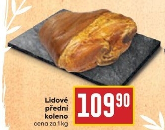 Koleno vepřové přední Lidové