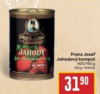 Kompot jahody Exclusive Franz Josef Kaiser