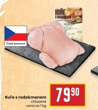 Kuře s rodokmenem Vodňanské kuře