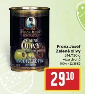 Olivy zelené Exclusive Franz Josef Kaiser