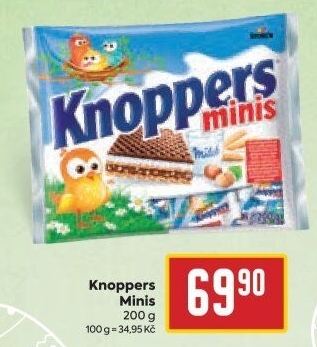Oplatky Knoppers Minis Storck