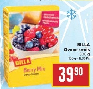 Ovoce směs mražené Billa