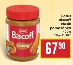 Pomazánka Biscoff Lotus
