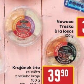Pomazánky Trio Krajánek
