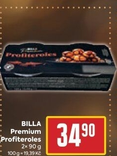 Profiteroles Billa Premium
