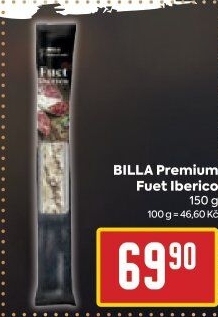 Salám Fuet Iberico Premium Billa