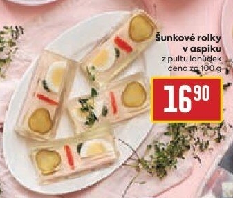 Šunková rolka v aspiku