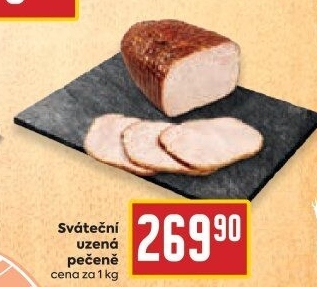 Sváteční uzená pečeně