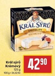 Sýr krémový Král Sýrů