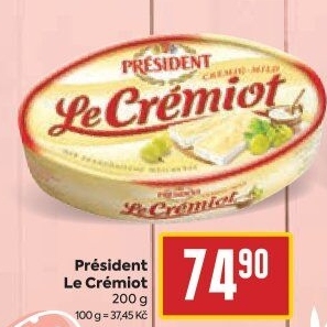 Sýr Le Crémiot Président