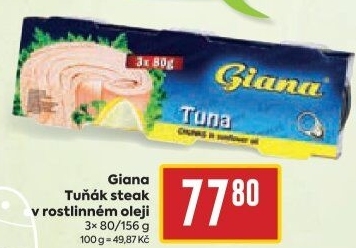 Tuňák v oleji Giana