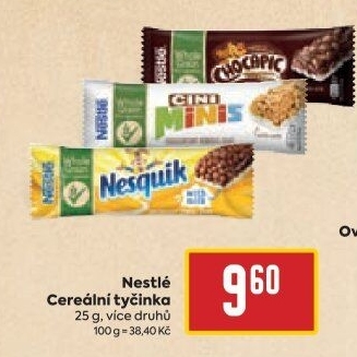 Tyčinka cereální Nestlé