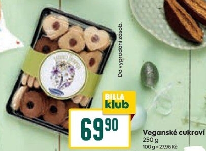 Veganské cukroví PAC Hořovice