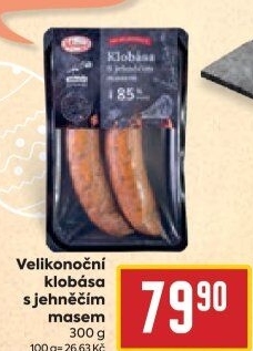 Velikonoční klobása jehněčí Steinex