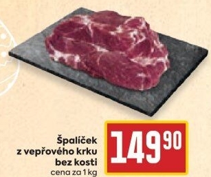 Vepřová krkovice bez kosti