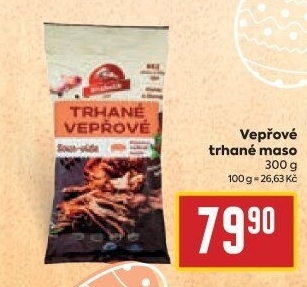 Vepřové trhané maso sous vide Krahulík